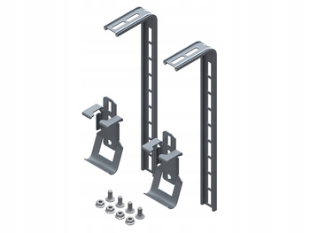 Podwieszenie sufitowe do bramy garażowej segmentowej, zestaw L = 360 mm