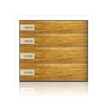 Płaszcz do bramy segmentowej - Złoty Dąb - 2750 x 2250