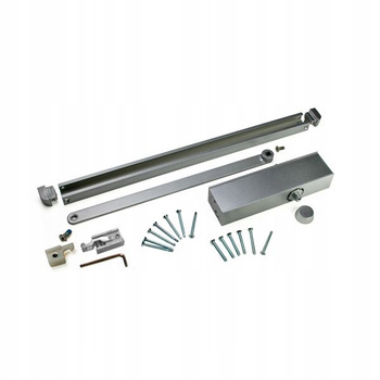 Samozamykacz do drzwi serwisowych w bramie segmentowej z szyną - 1034FLN