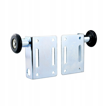 Uchwyt górny rolki do bram garażowych, samonastawny - para, prawy oraz lewy