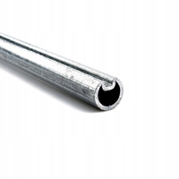 Wał do bramy garażowej, przemysłowej 25,4 mm, drążony z wrębem. L=2750mm