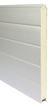 Panel przemysłowy do bram segmentowych - RAL 9006 / 9010, H = 500 [mm]